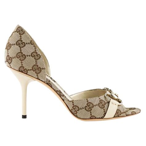 open toed shoe gucci|gucci stiletto heels.